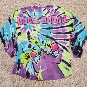 NWT Disney Oogie Boogie Spirit Jersey Size Medium - Glows In The Dark